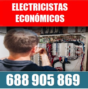 Electricista urgente barato Barrio del Pilar